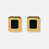 BOUCLES D'OREILLES DIANA NOIR