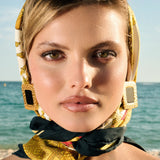 BOUCLES D'OREILLES DIANA NOIR