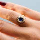 BAGUE HERITAGE BLEU