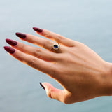 BAGUE HERITAGE BLEU