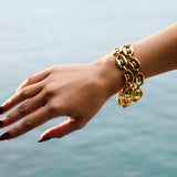 BRACELET GRAIN DE CAFE