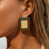 BOUCLES D'OREILLES DIANA BLANC
